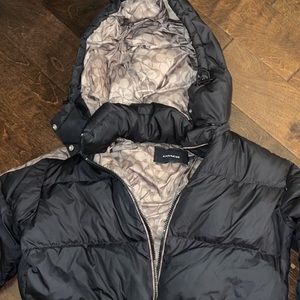Coach down jacket size Large